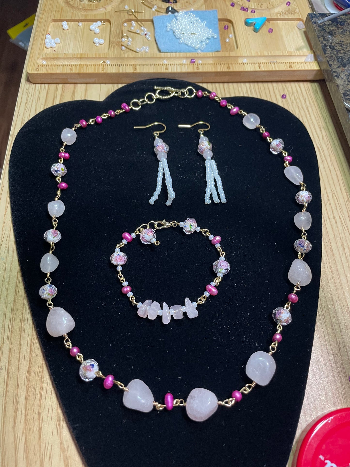 Bracelet: Blushing in Pink