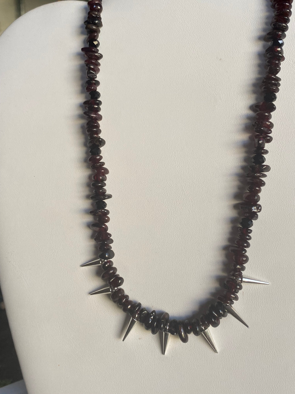 Garnet and spikes
