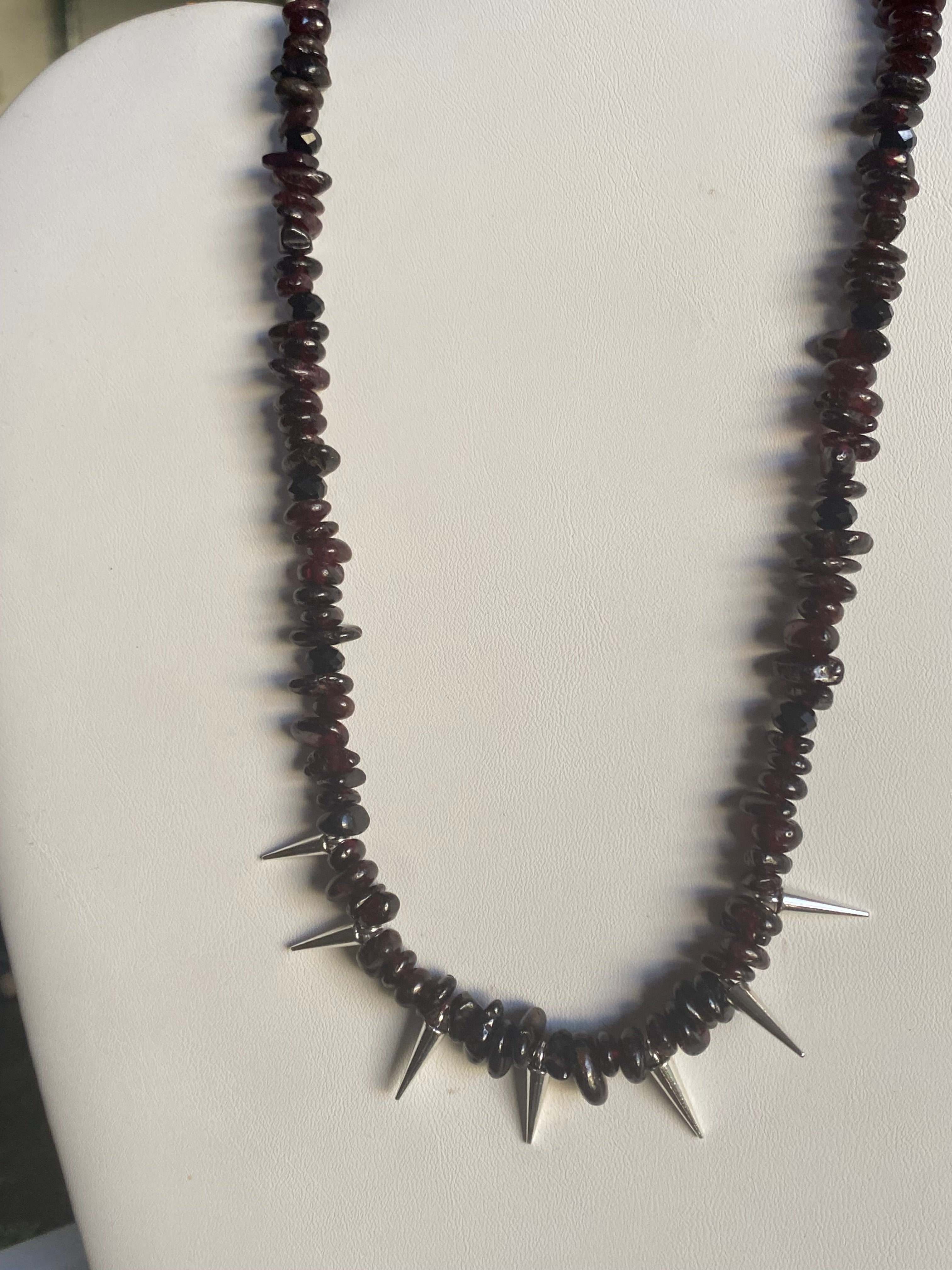 Garnet and spikes