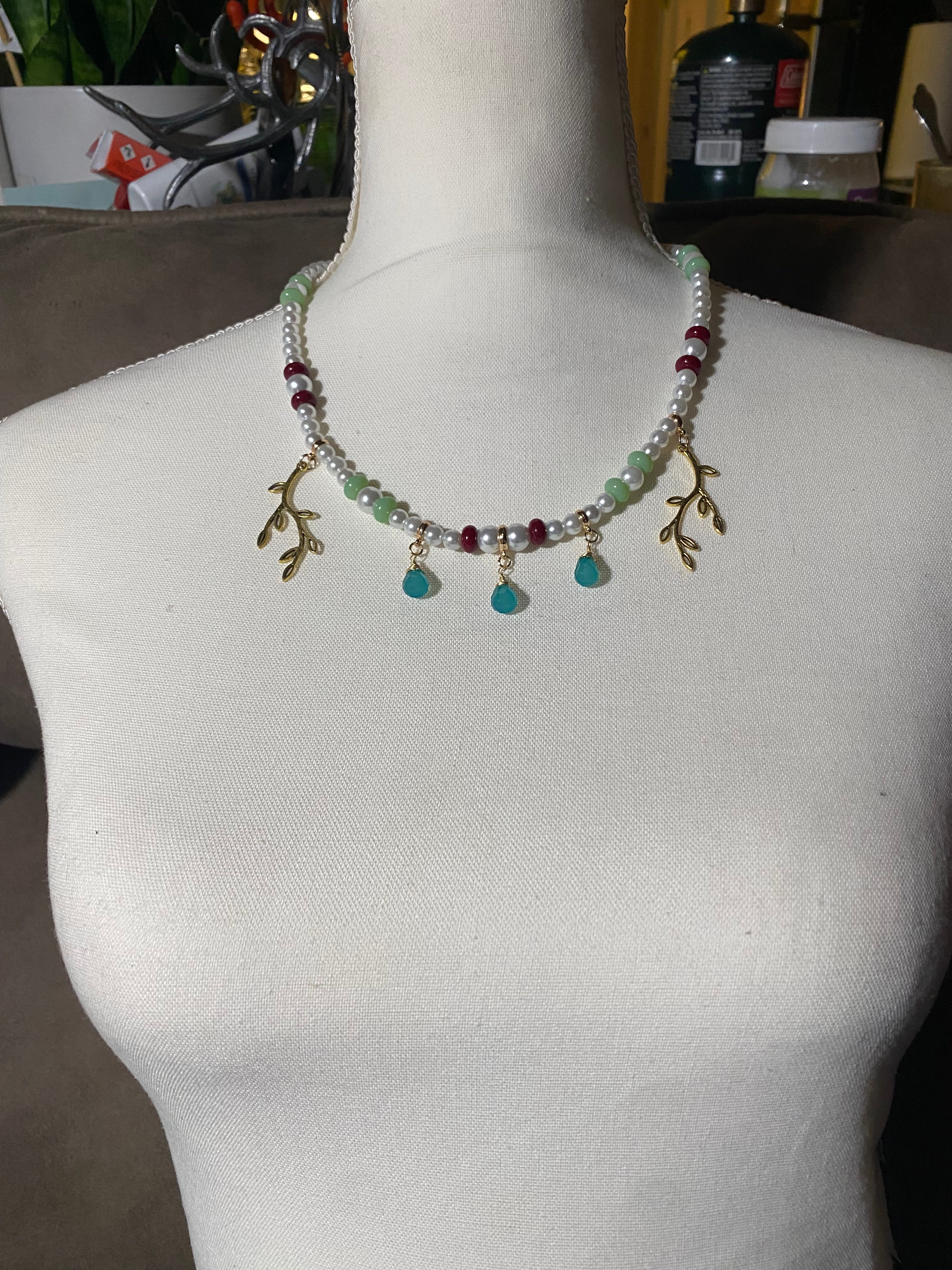 drama inspired necklace