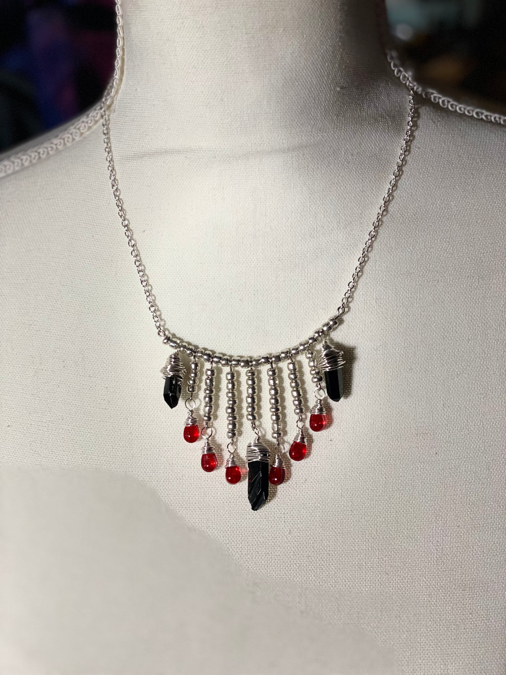 Vampy vibes in silver