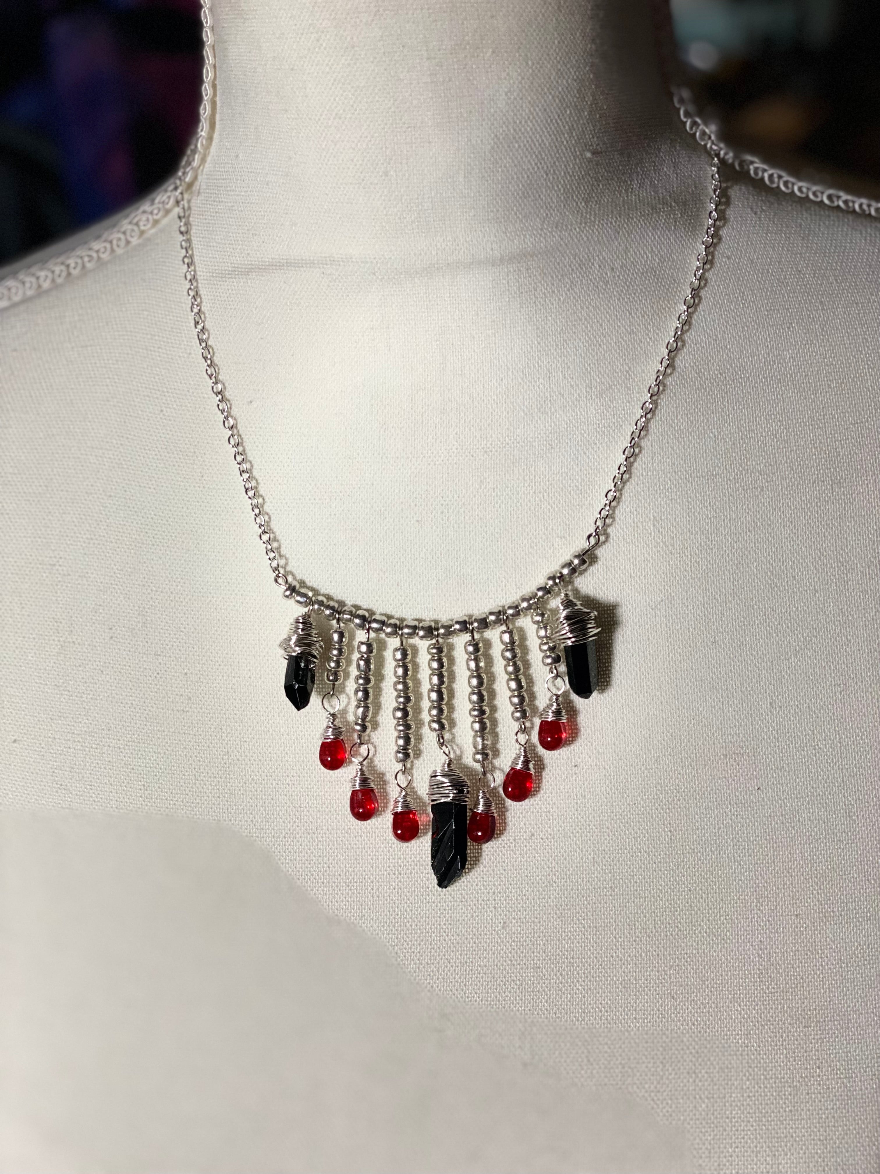 Vampy vibes in silver