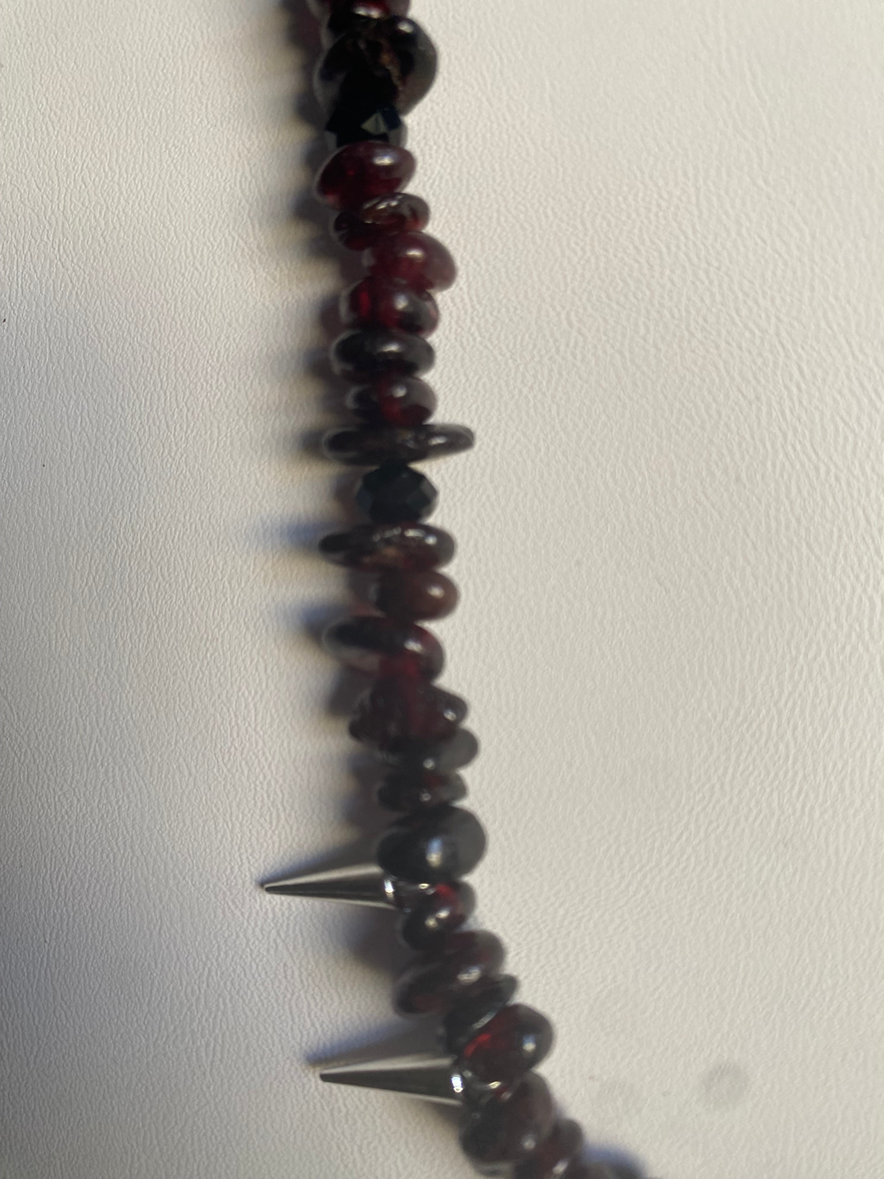 Garnet and spikes