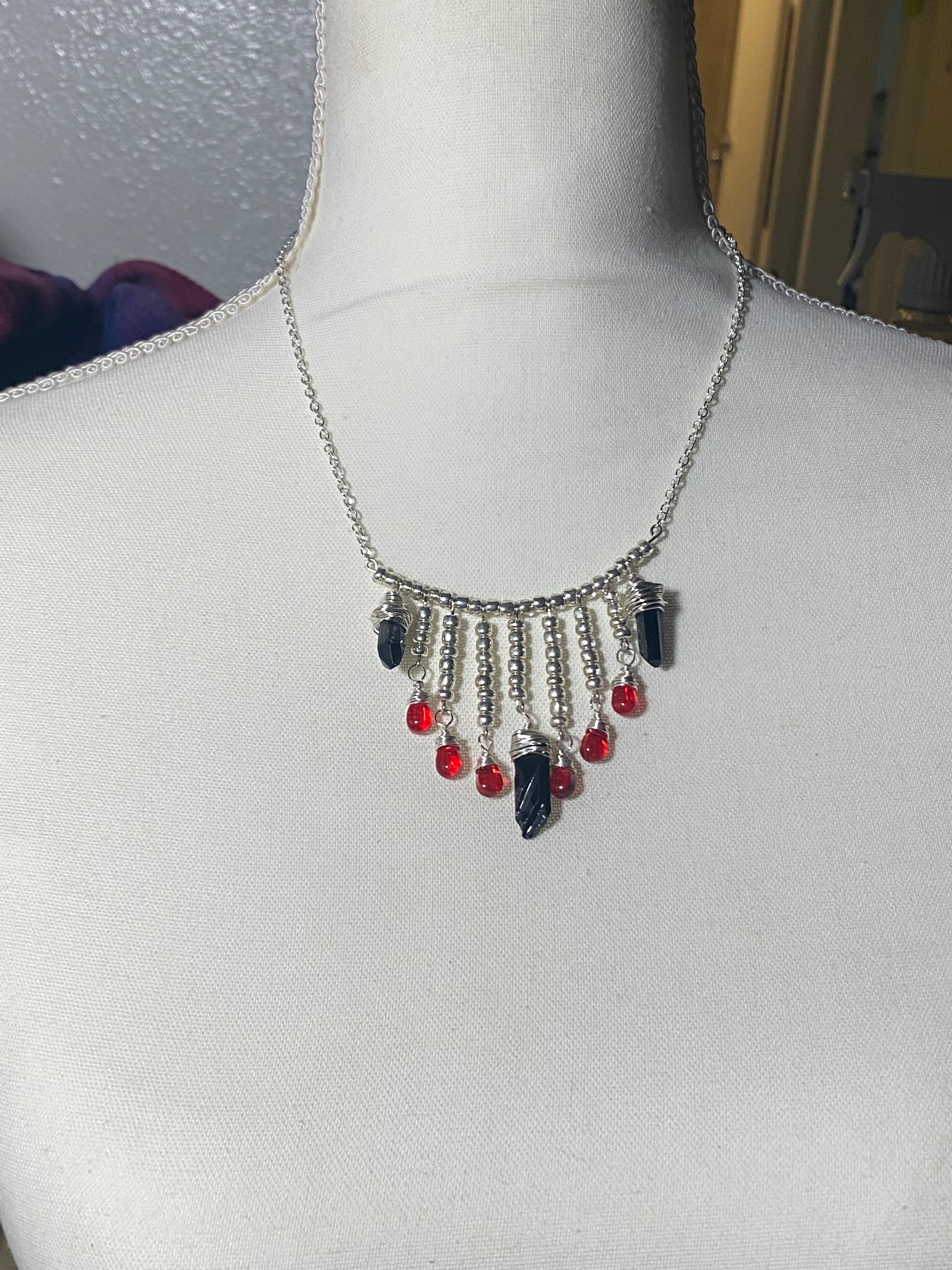 Vampy vibes in silver