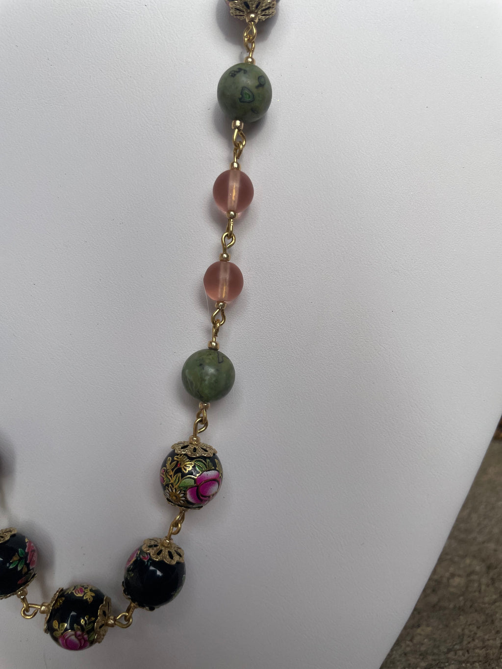 Necklace: Agate Petals