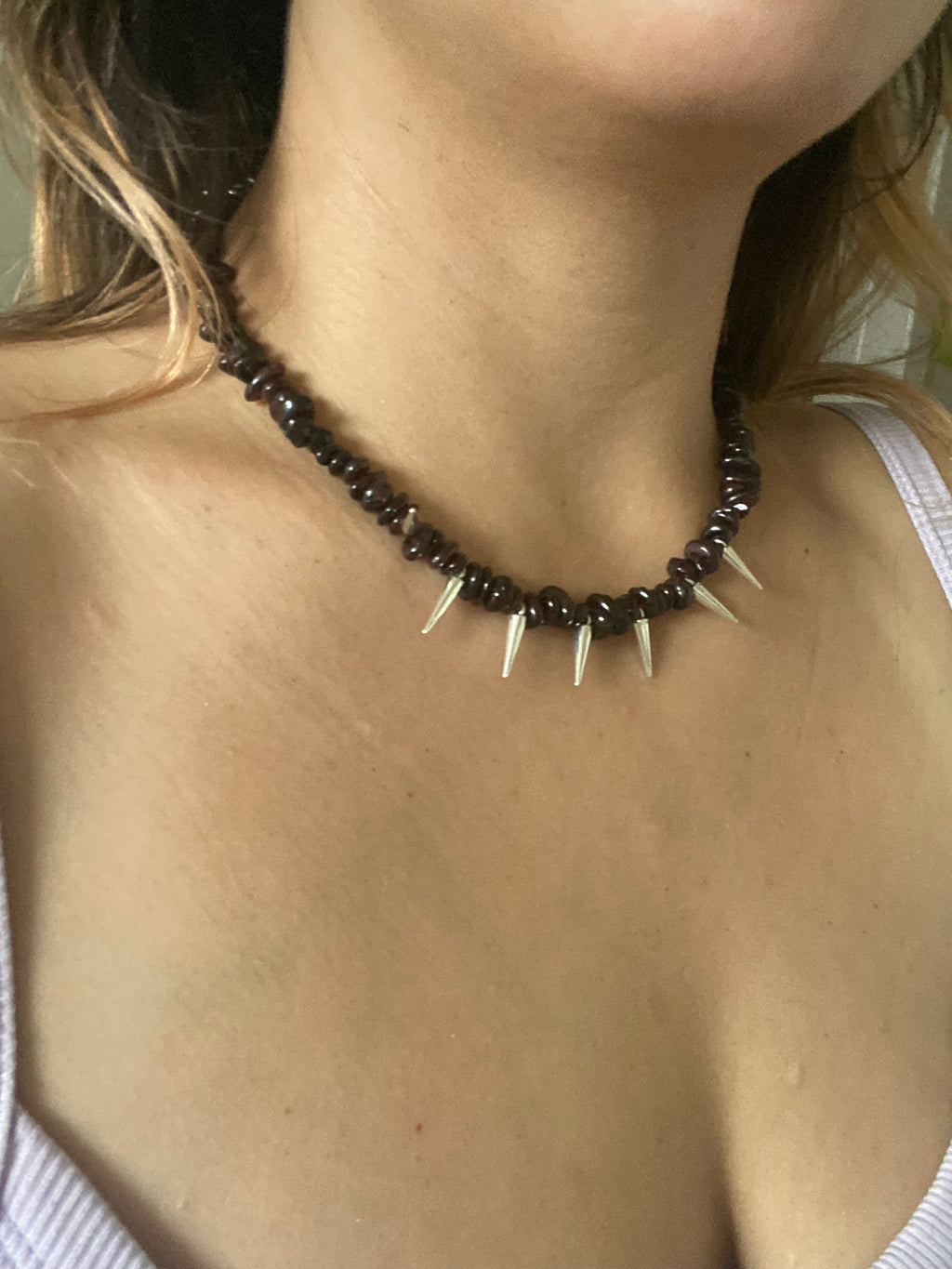 Garnet and spikes