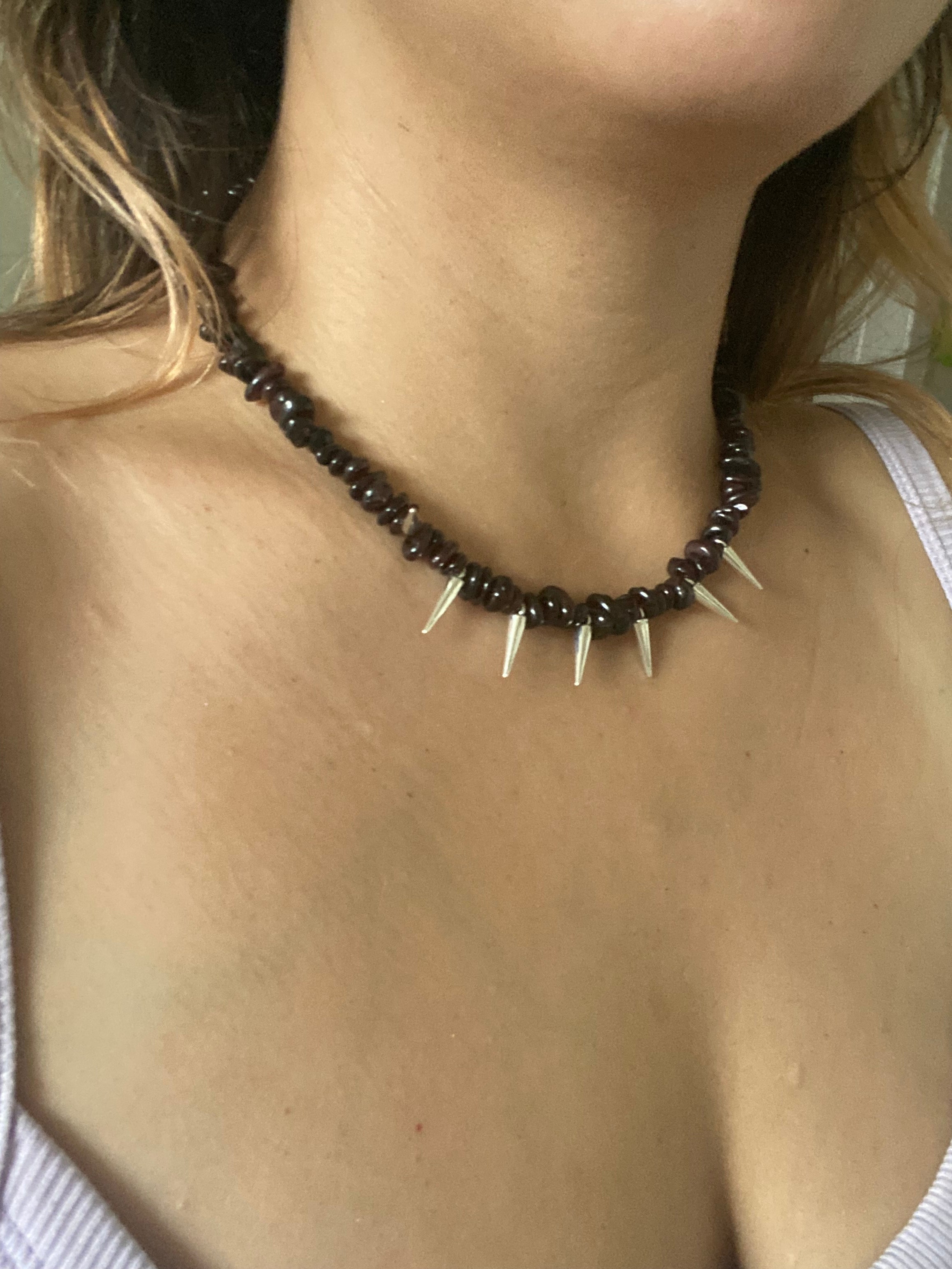 Garnet and spikes