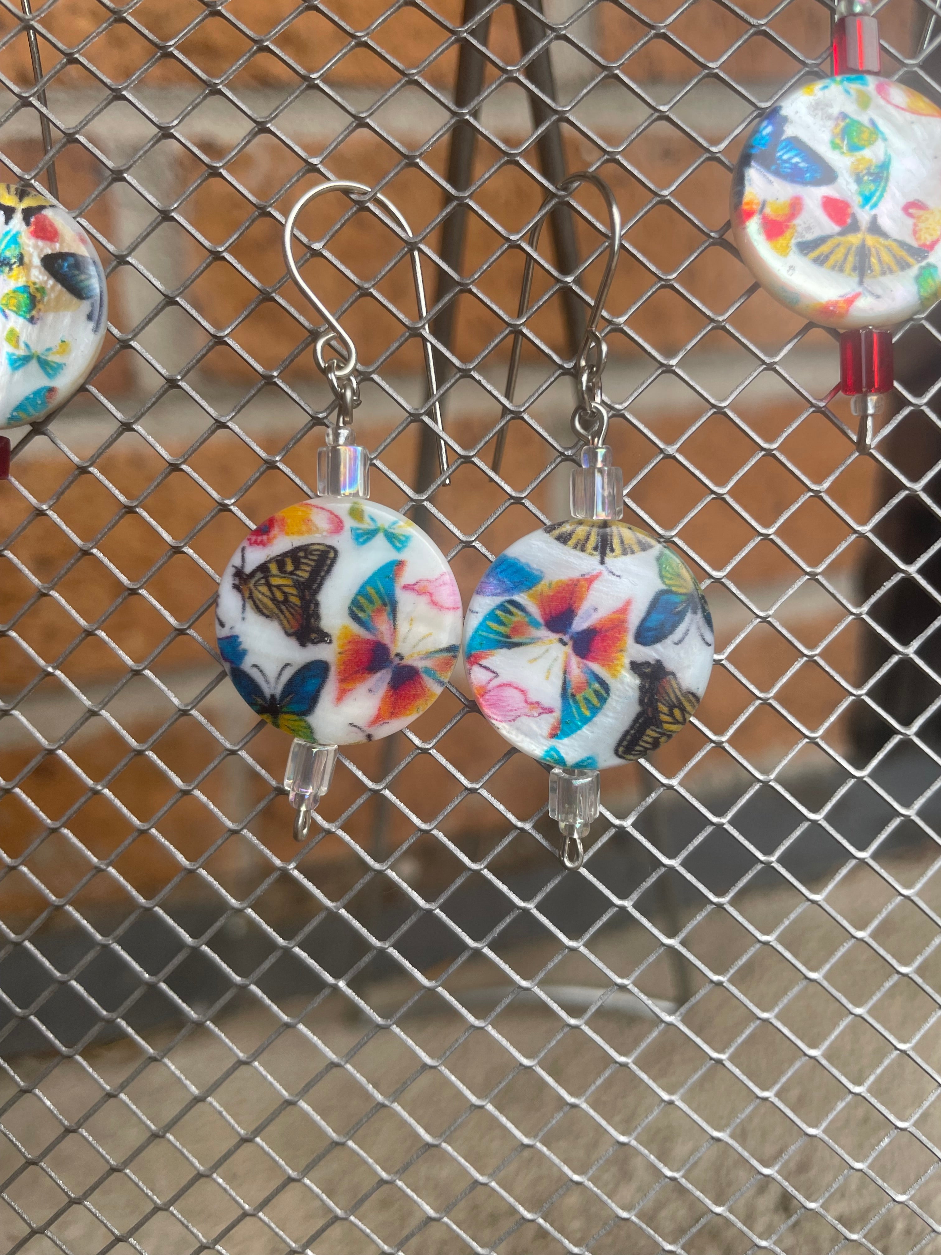 Earrings: Butterfly Burst