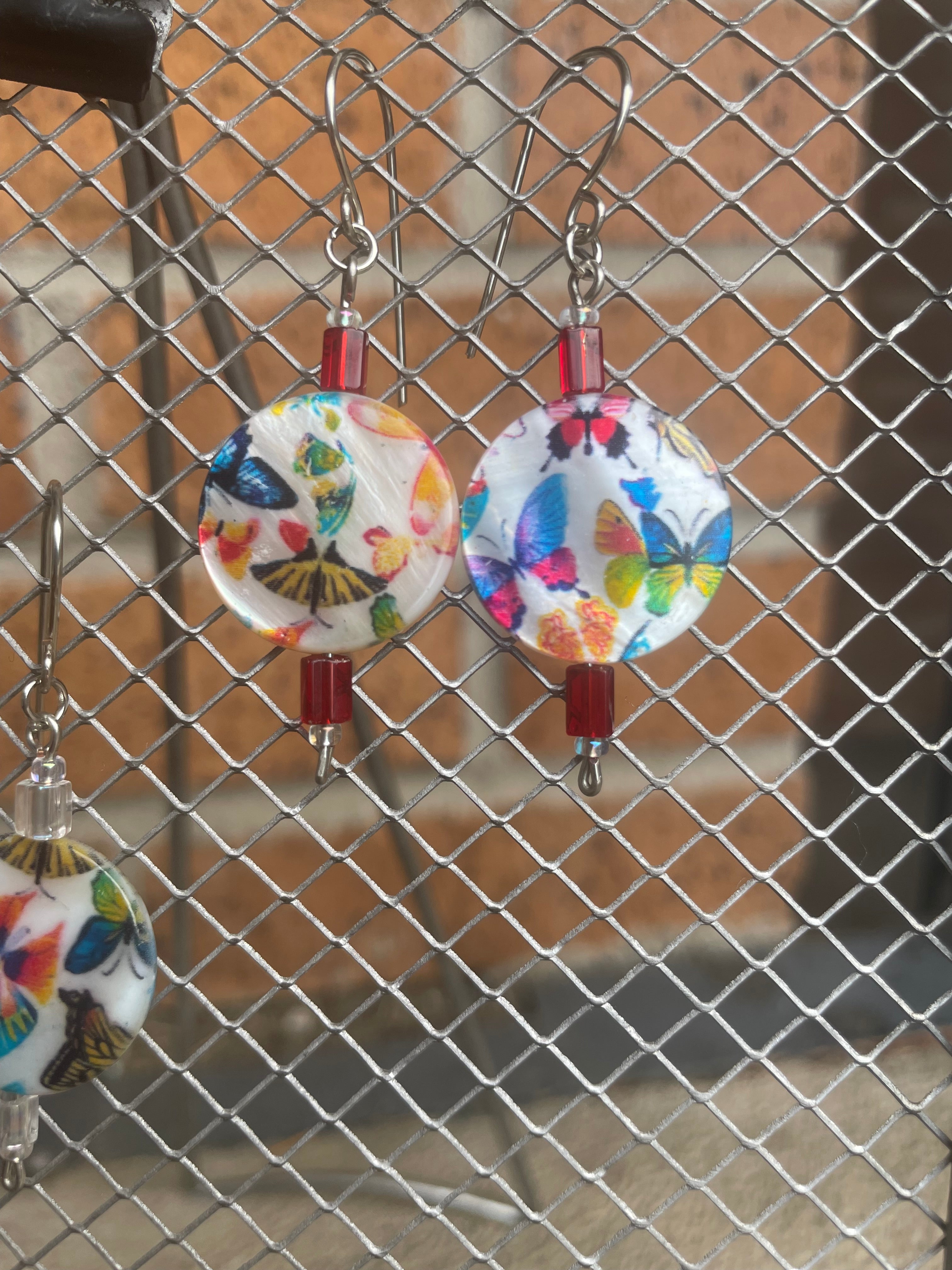 Earrings: Butterfly Burst