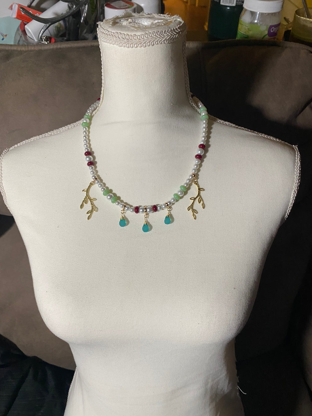 drama inspired necklace