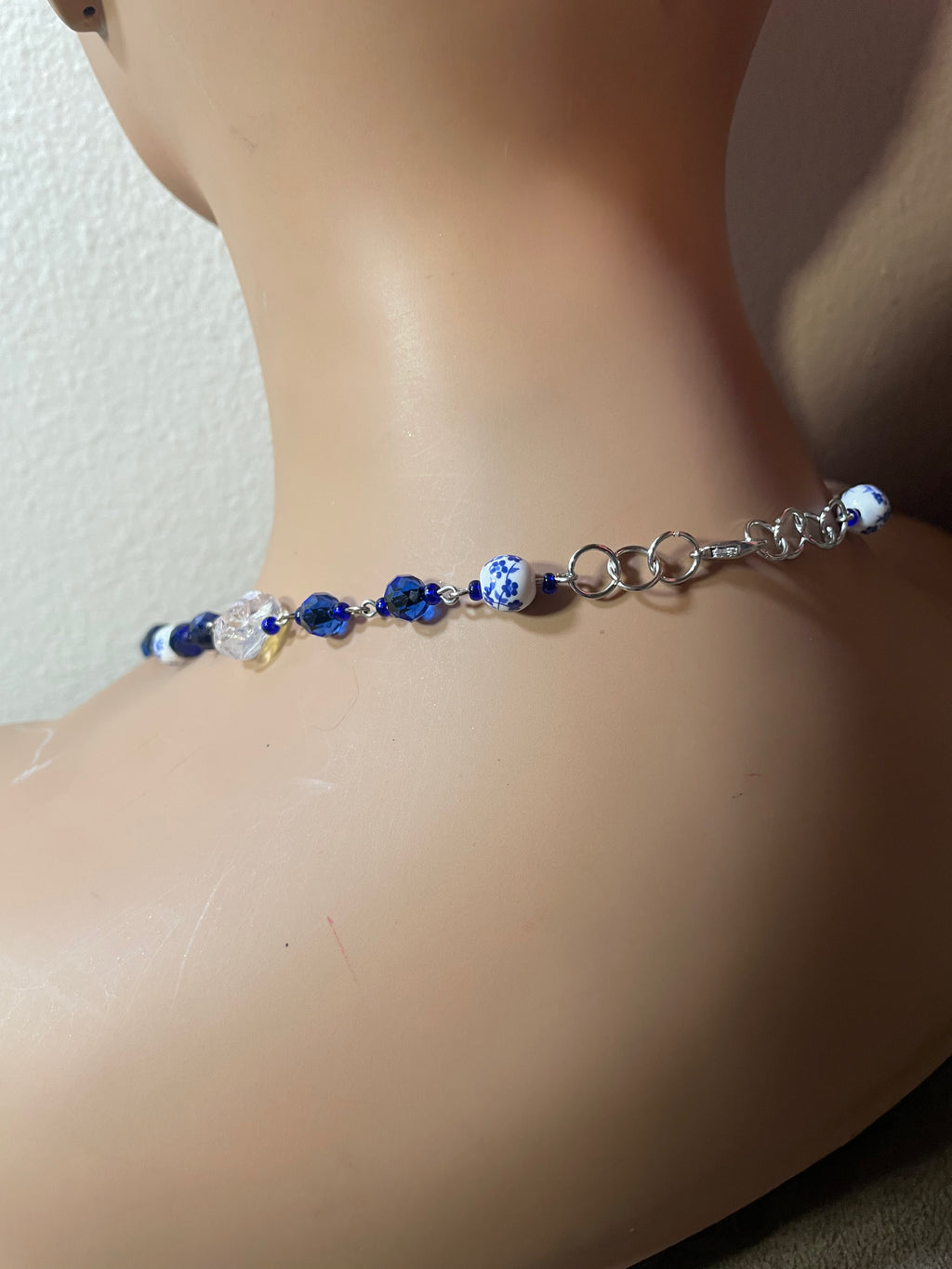 Necklace: Azure China Garden