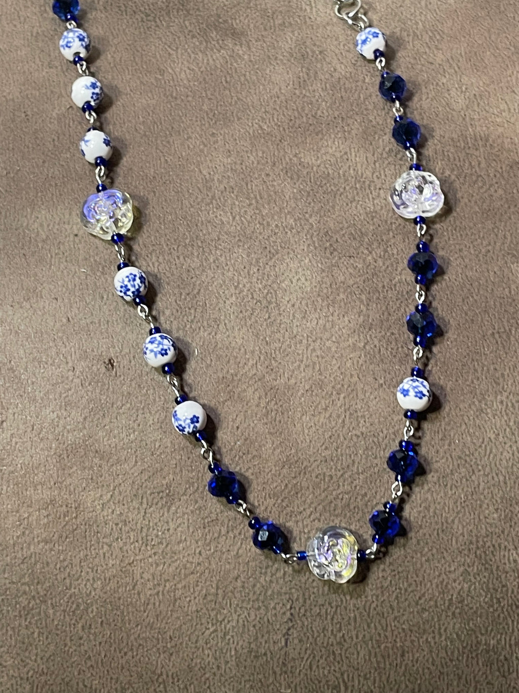 Necklace: Azure China Garden