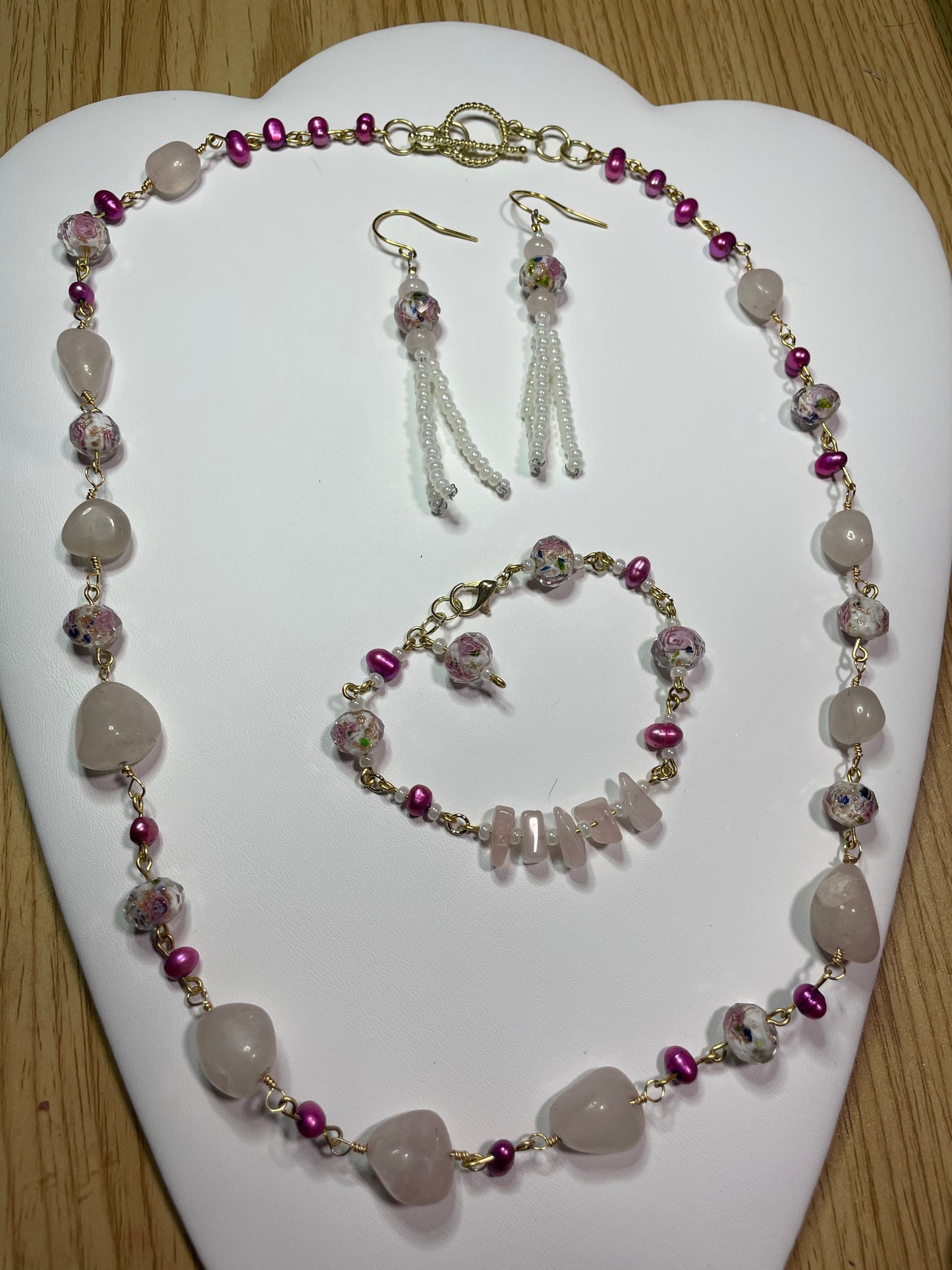 Bracelet: Blushing in Pink