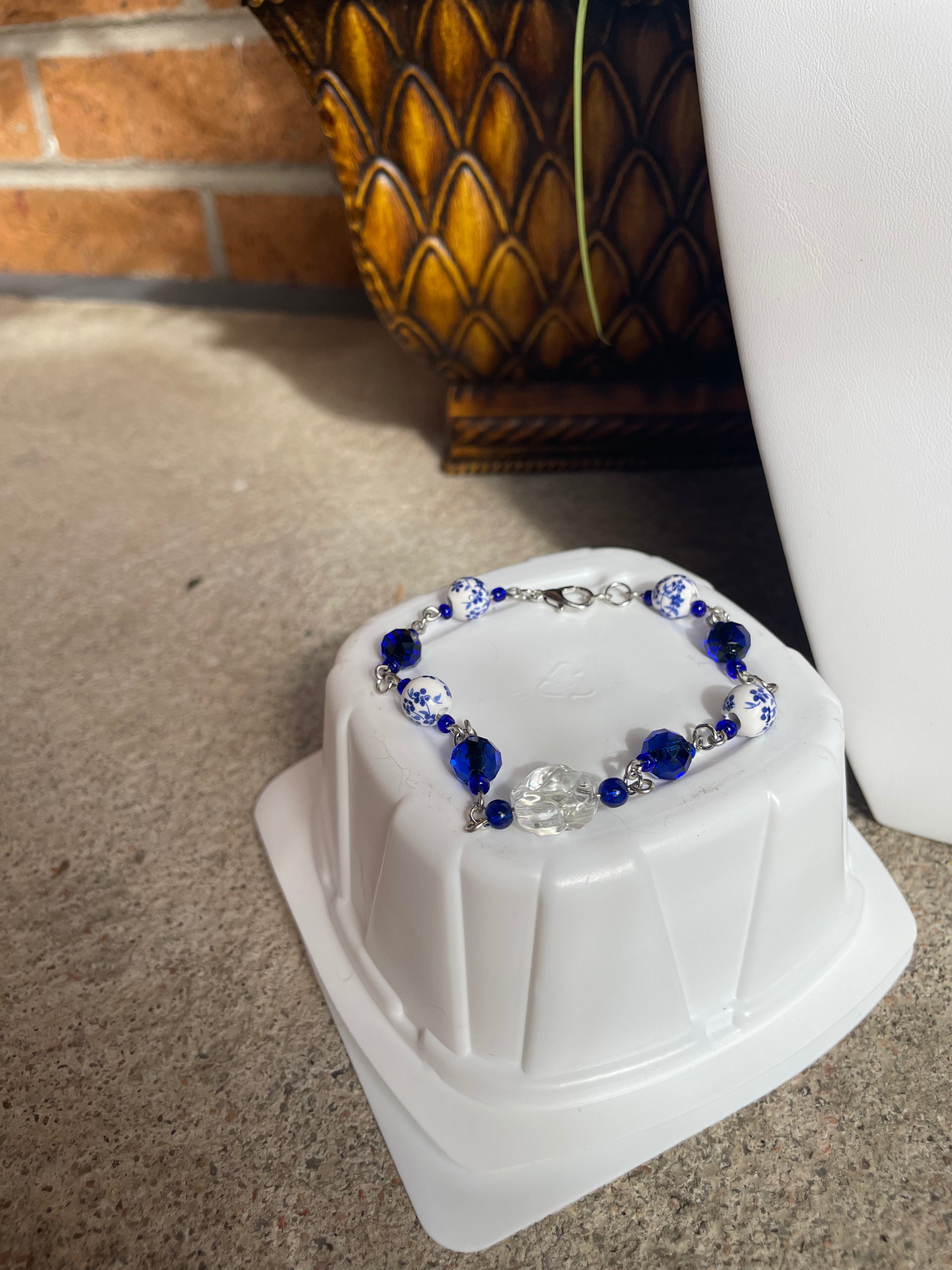 Bracelet: Azure China Garden