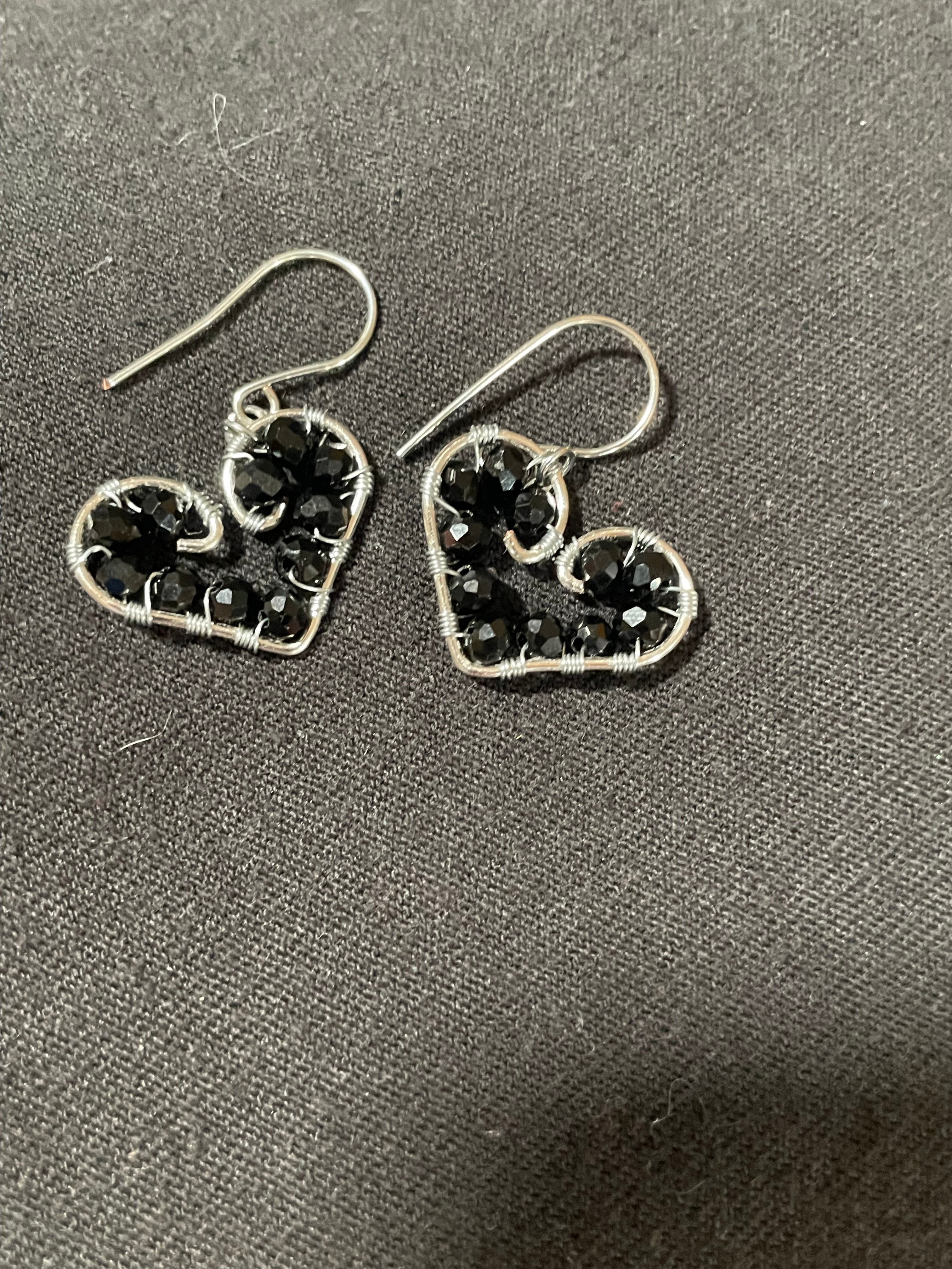 Floating Hearts (Silver)