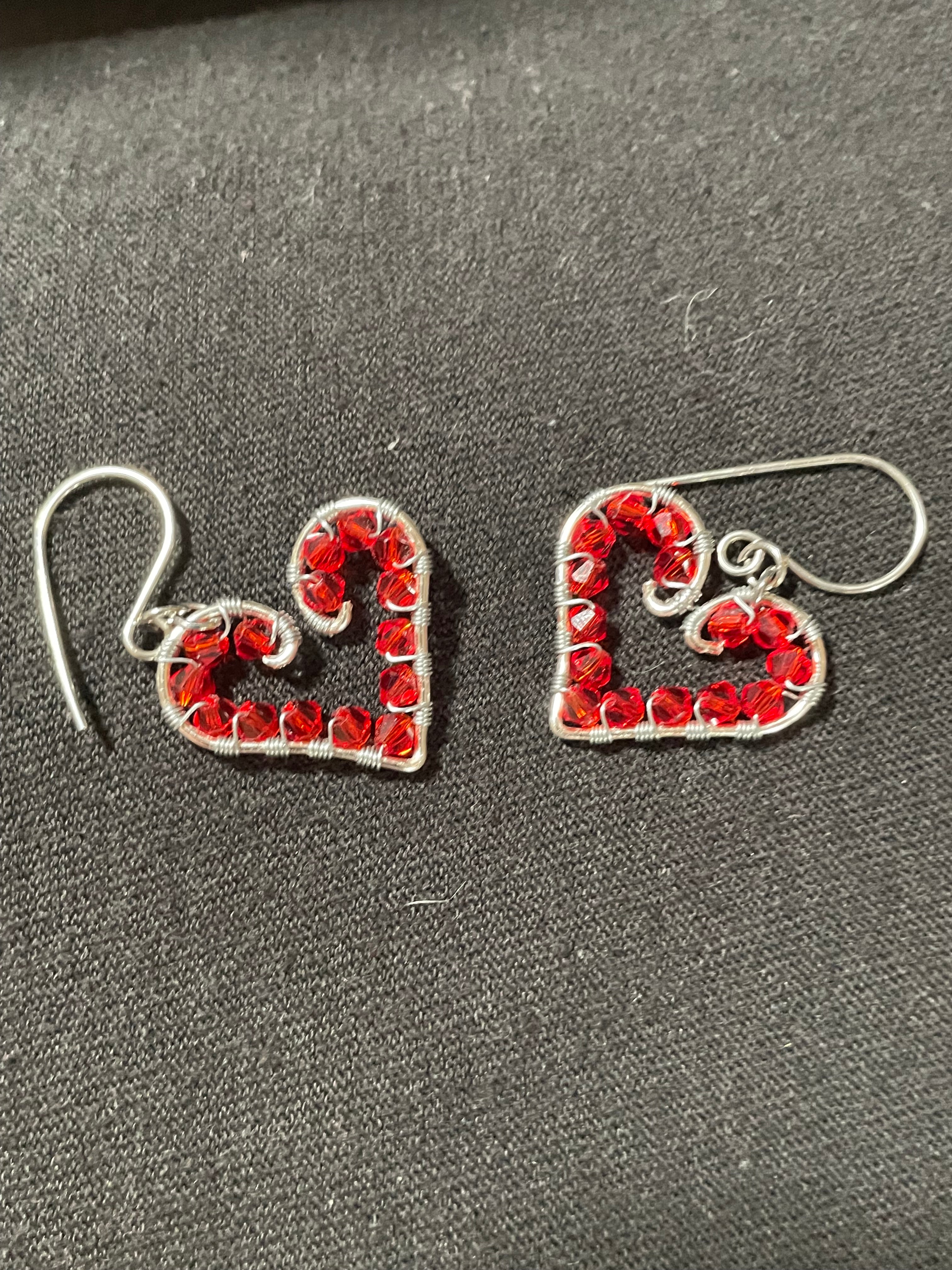Floating Hearts (Silver)