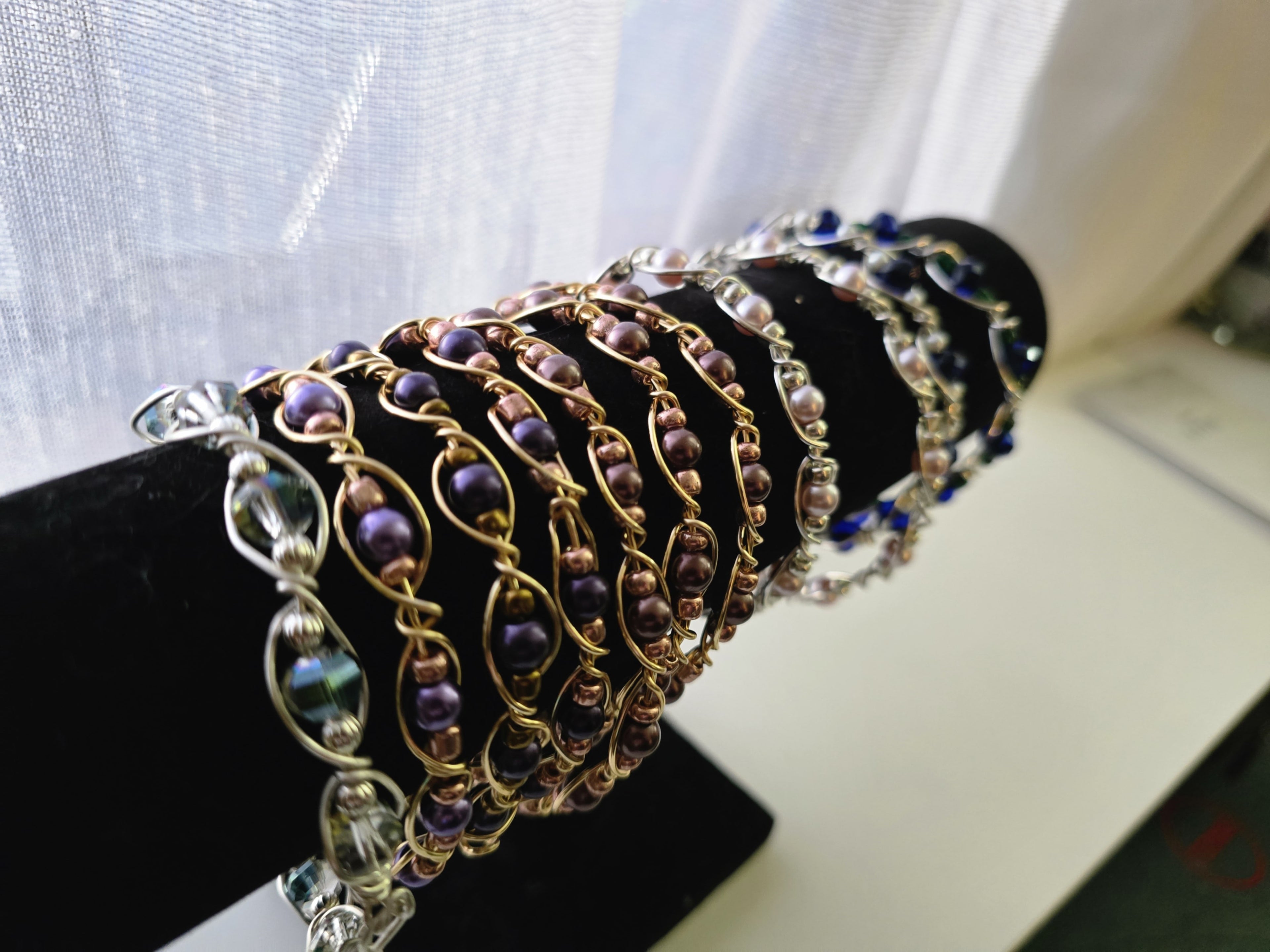blingin’ fidget bracelet (gold)