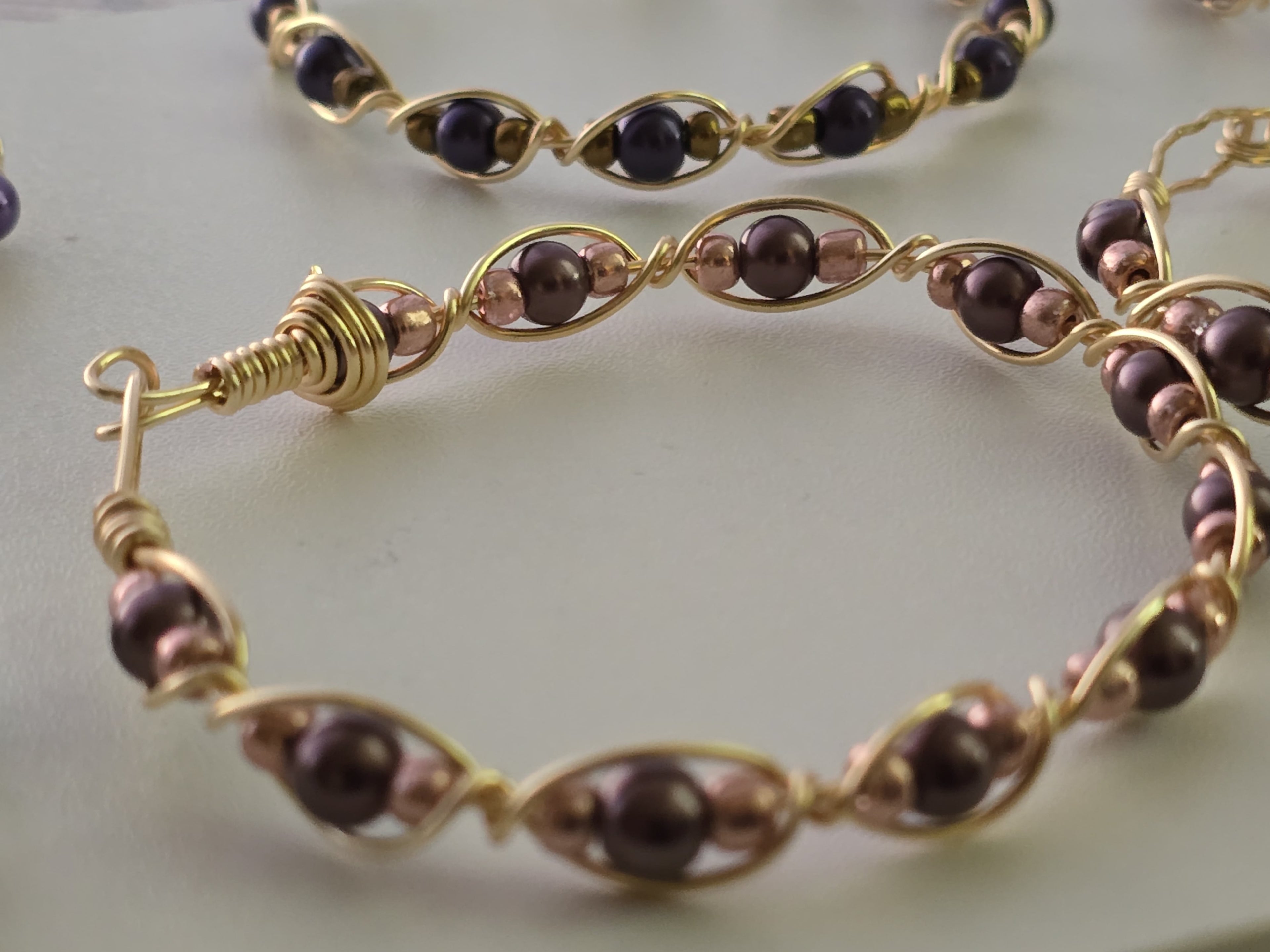 blingin’ fidget bracelet (gold)