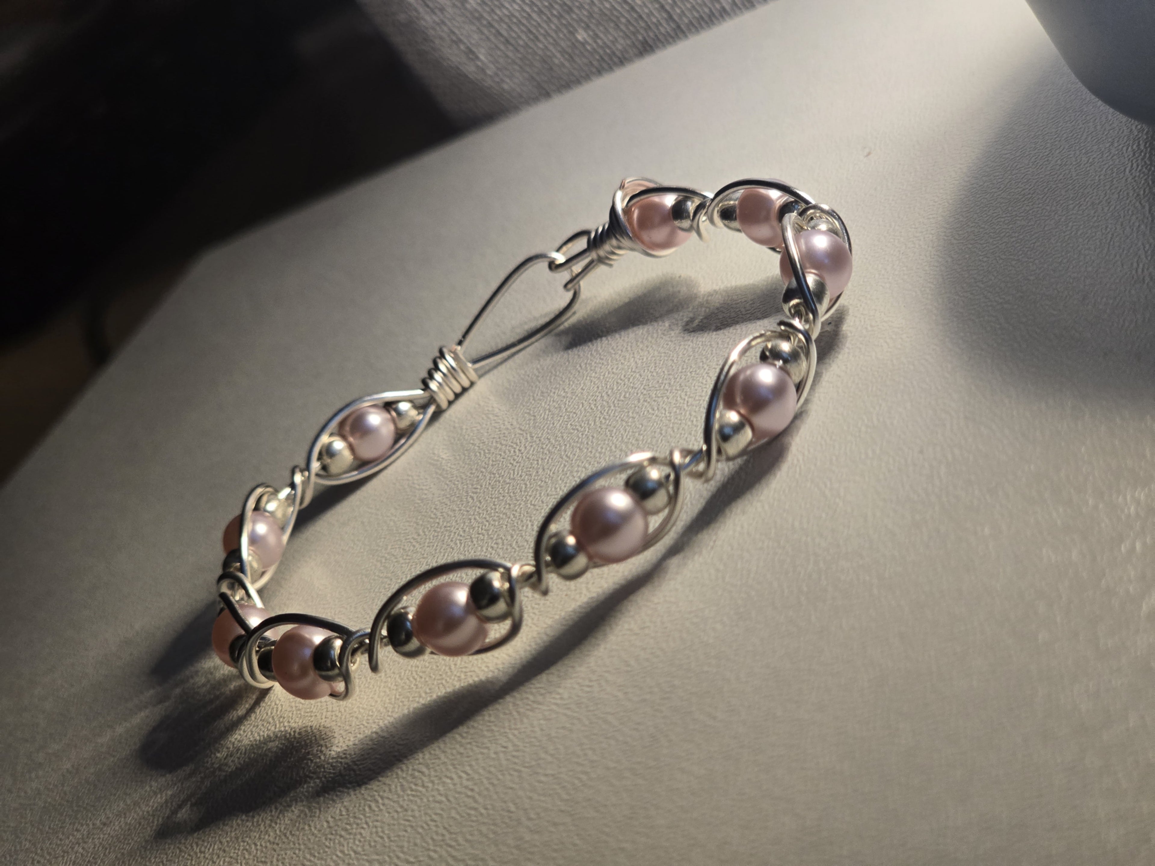 Blingin’ fidget bracelet (silver)