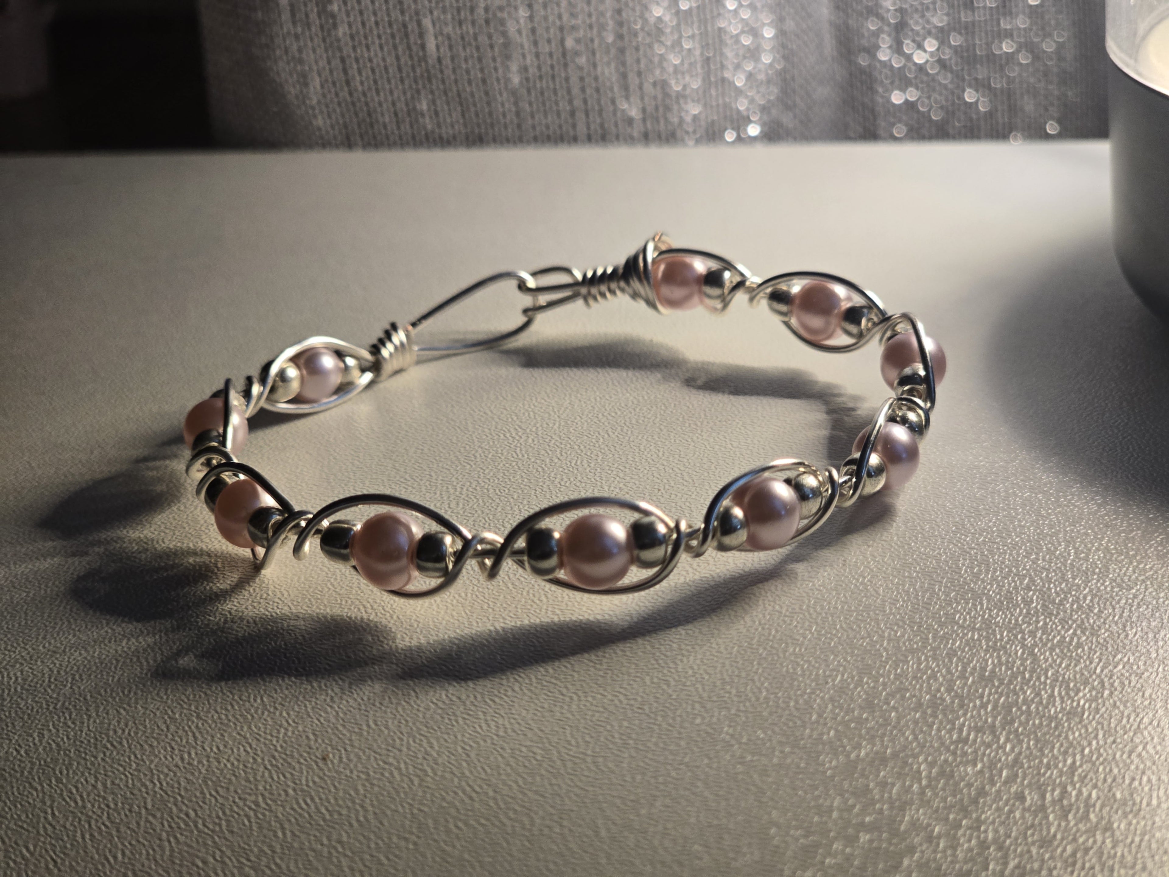 Blingin’ fidget bracelet (silver)