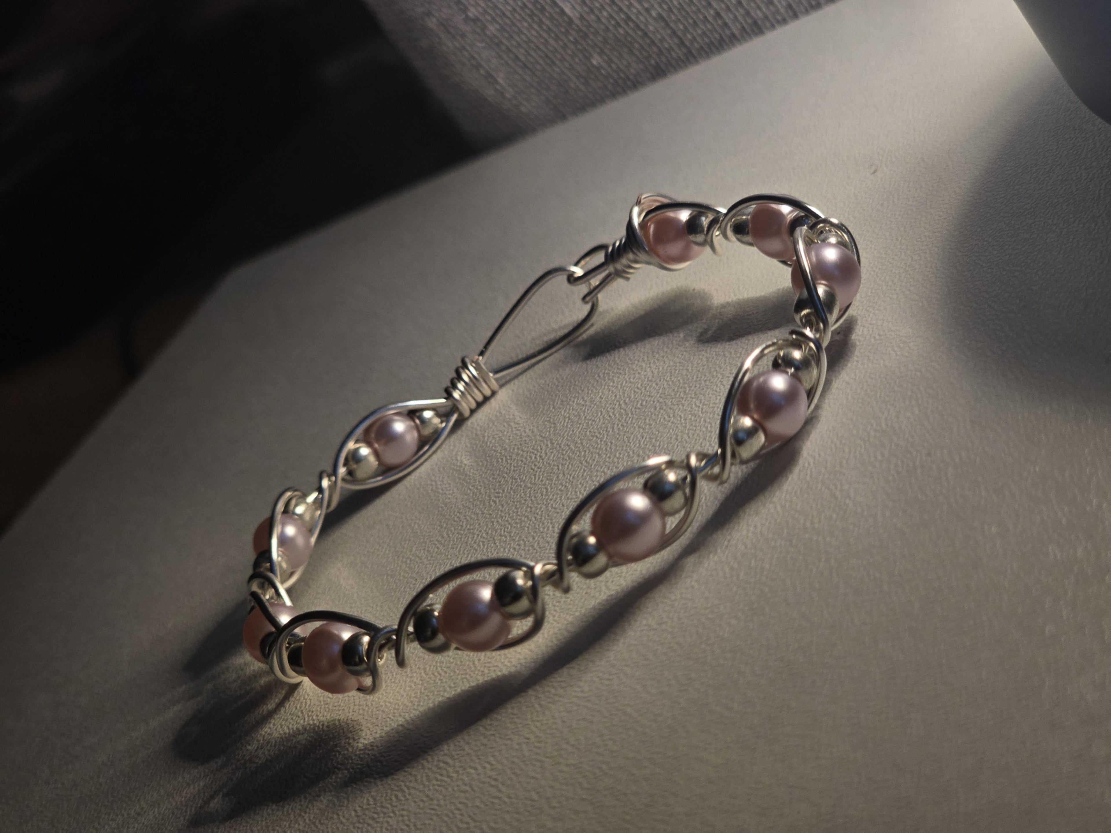 Blingin’ fidget bracelet (silver)