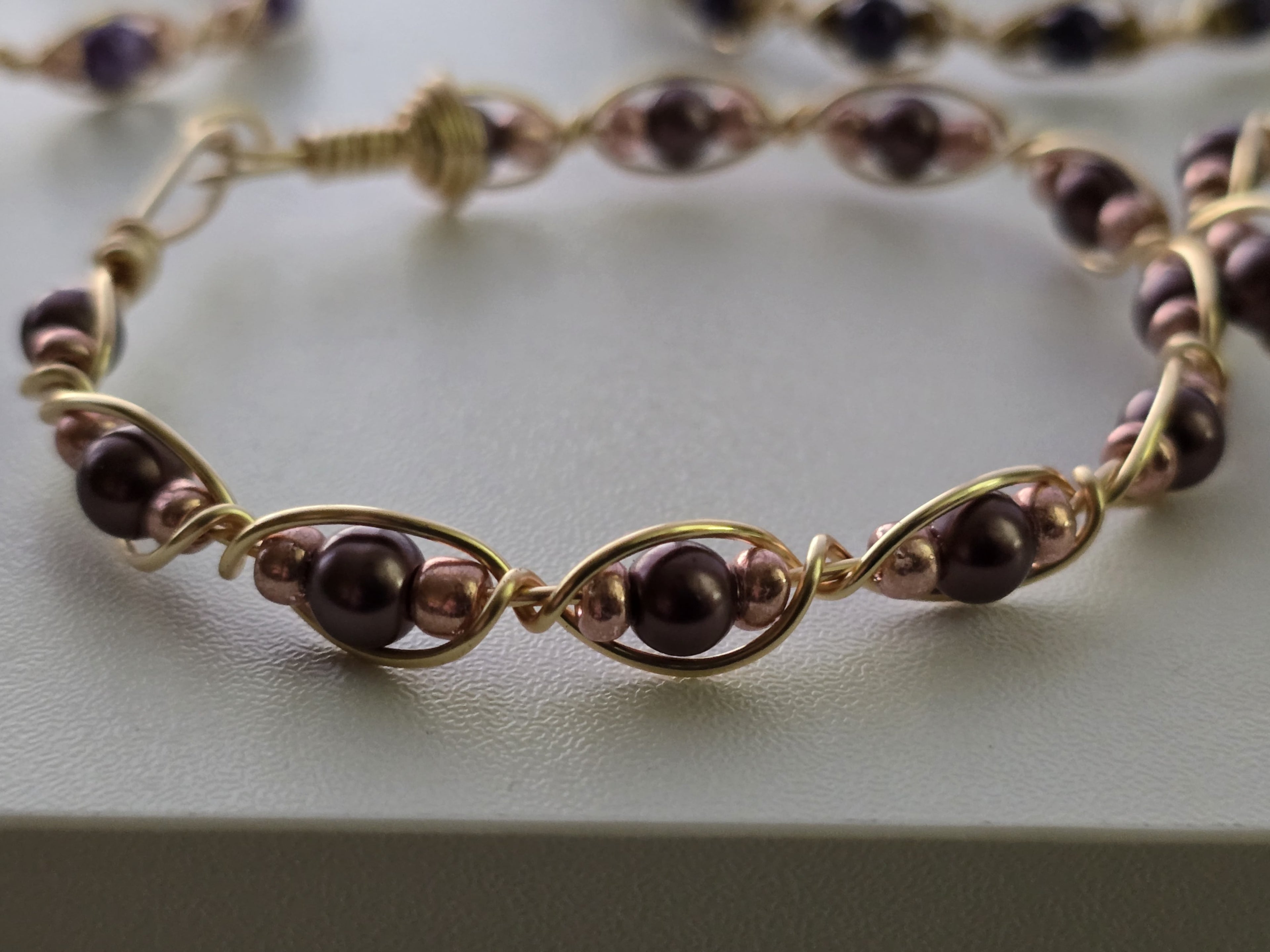 blingin’ fidget bracelet (gold)